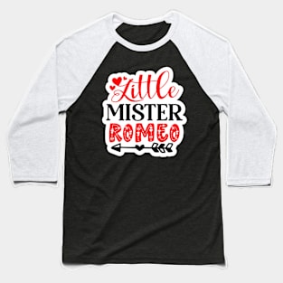 Little Mister Romeo Baseball T-Shirt